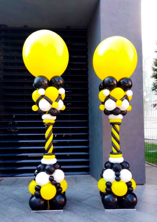 🚂 🎈Стойки из воздушных шаров для Роснефть-Кубаньнефтепродукт на стадионе «Краснодар»